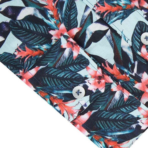 TWEEN Turquoise Casual Shirt - Picture 4 of 4